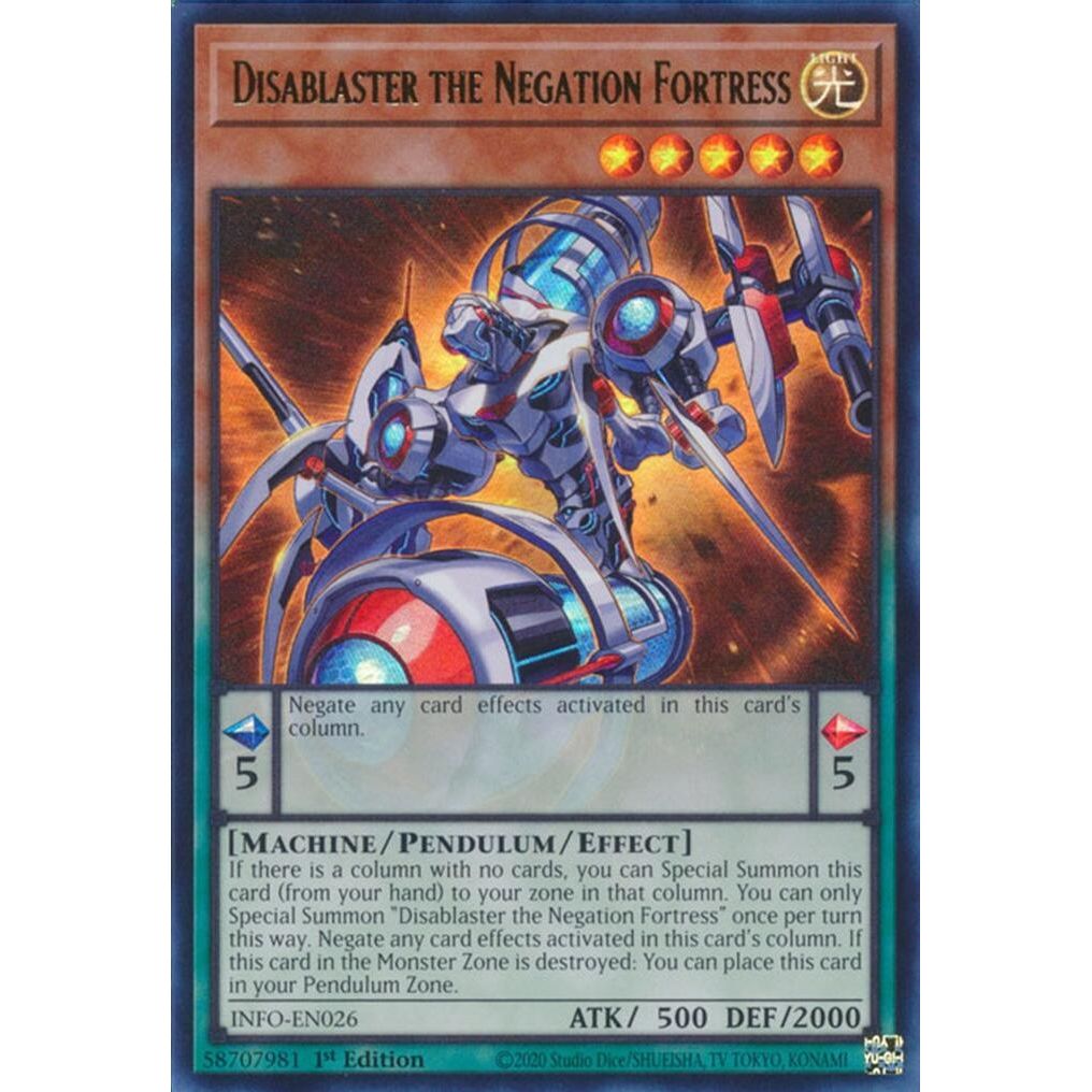 Image for Disablaster the Negation Fortress (INFO-EN026) (INFO) - YuGiOh