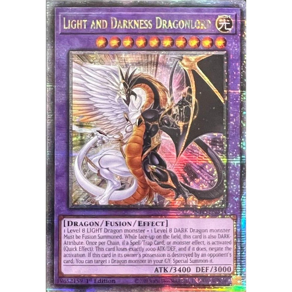 Image for Light and Darkness Dragonlord (Quarter Century Secret Rare) (INFO-EN034) (INFO) - YuGiOh