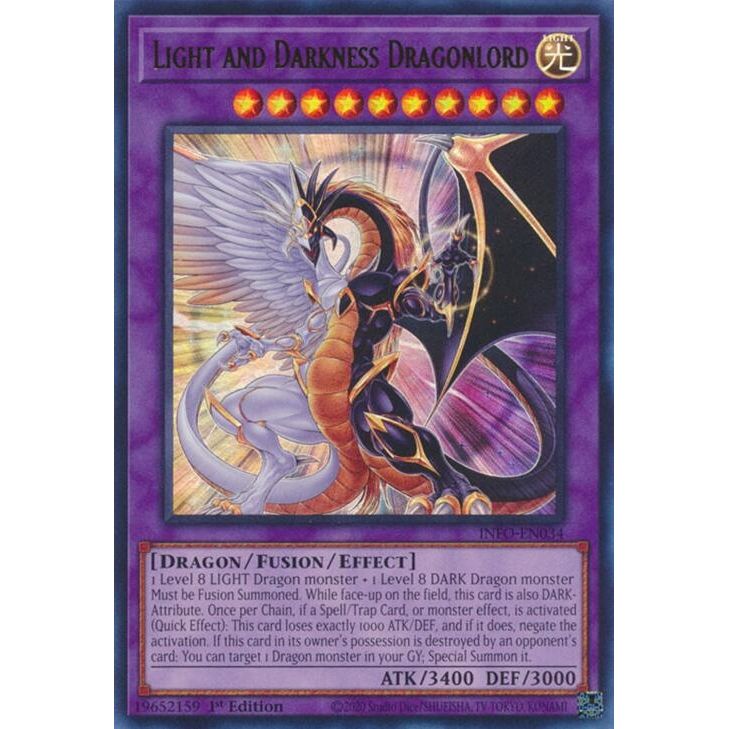 Image for Light and Darkness Dragonlord (INFO-EN034) (INFO) - YuGiOh