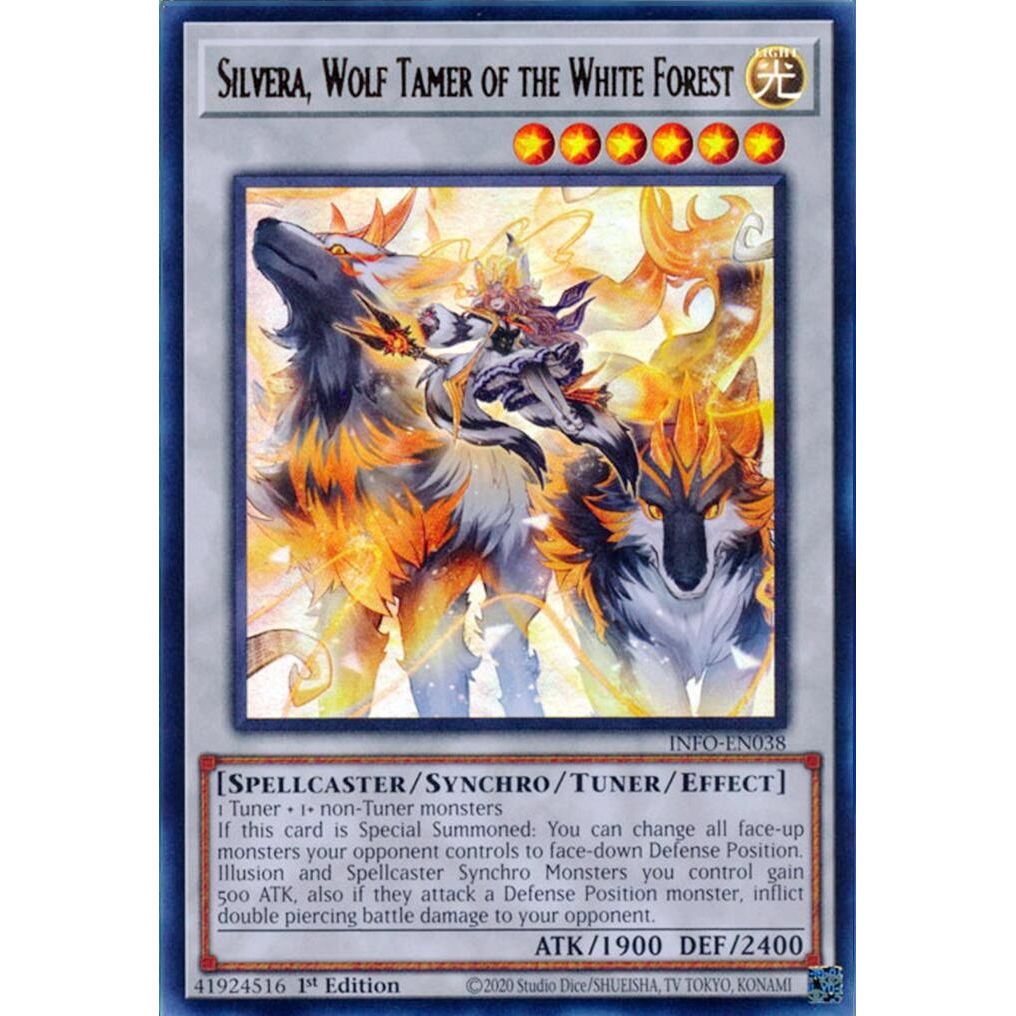 Image for Silvera, Wolf Tamer of the White Forest (INFO-EN038) (INFO) - YuGiOh