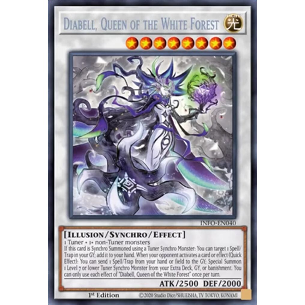 Image for Diabell, Queen of the White Forest (INFO-EN040) (INFO) - YuGiOh