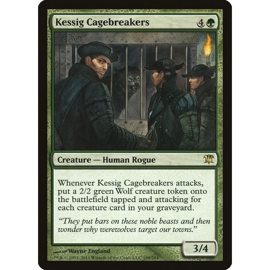 Image for Kessig Cagebreakers (189) (ISD) - Magic: The Gathering
