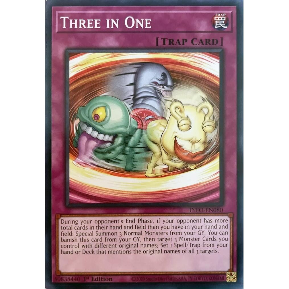 Image for Three in One (INFO-EN080) (INFO) - YuGiOh