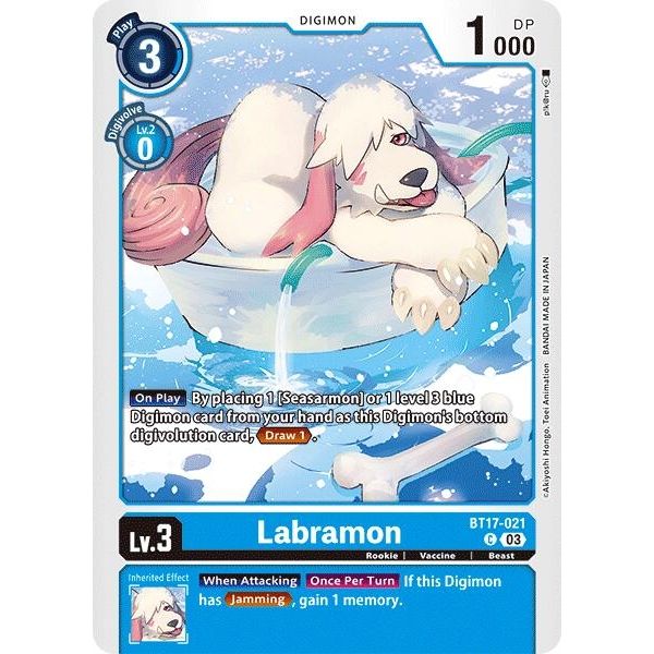 Image for Labramon (BT17-021 C) (BT17) - Digimon Card Game