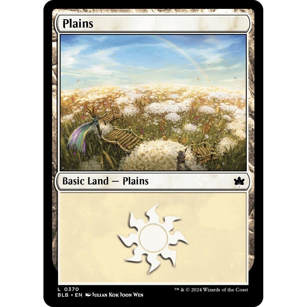Image for Plains (0370) (370) (BLB) - Magic: The Gathering