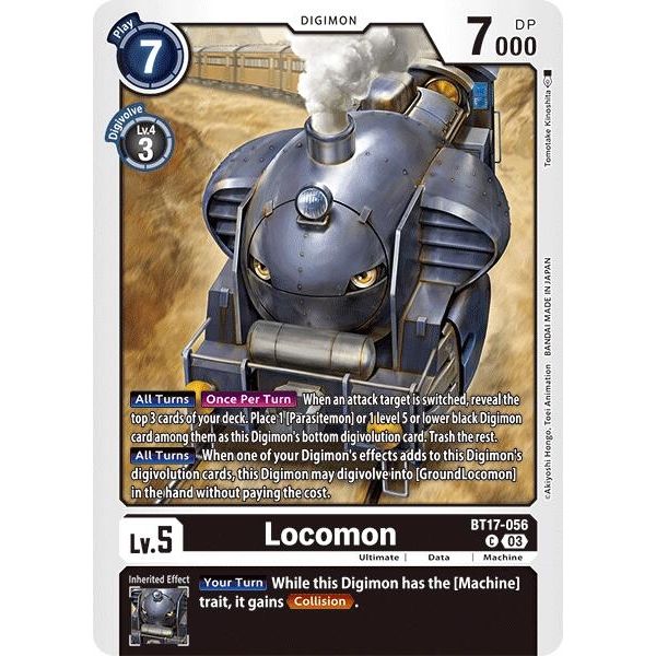 Image for Locomon (BT17-056 C) (BT17) - Digimon Card Game