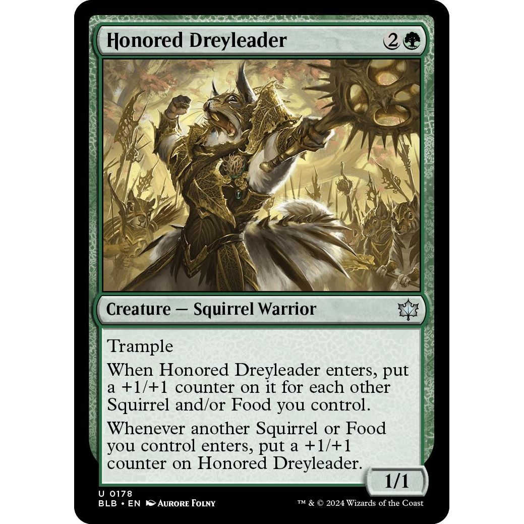 Image for Honored Dreyleader (178) (BLB) - Magic: The Gathering