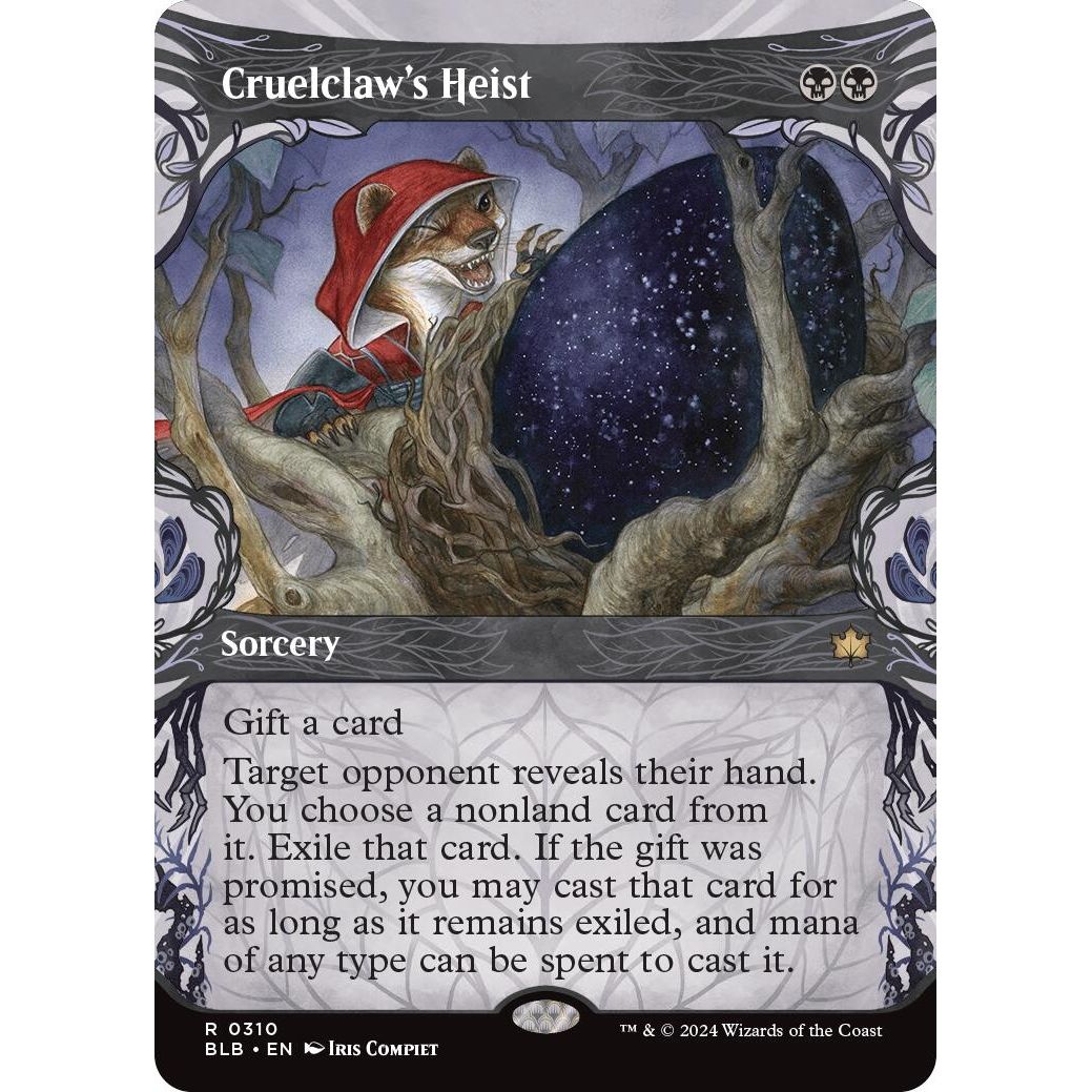 Image for Cruelclaw's Heist (Showcase) (310) (BLB) - Magic: The Gathering