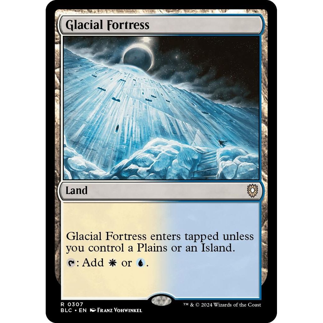Image for Glacial Fortress (307) (BLC) - Magic: The Gathering