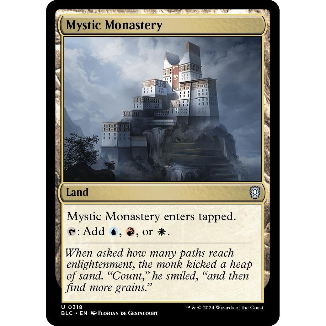 Image for Mystic Monastery (318) (BLC) - Magic: The Gathering
