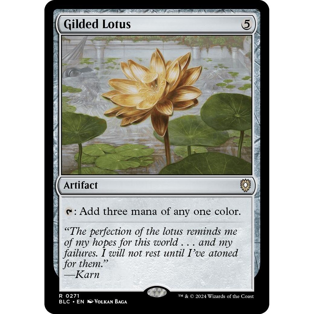 Image for Gilded Lotus (271) (BLC) - Magic: The Gathering