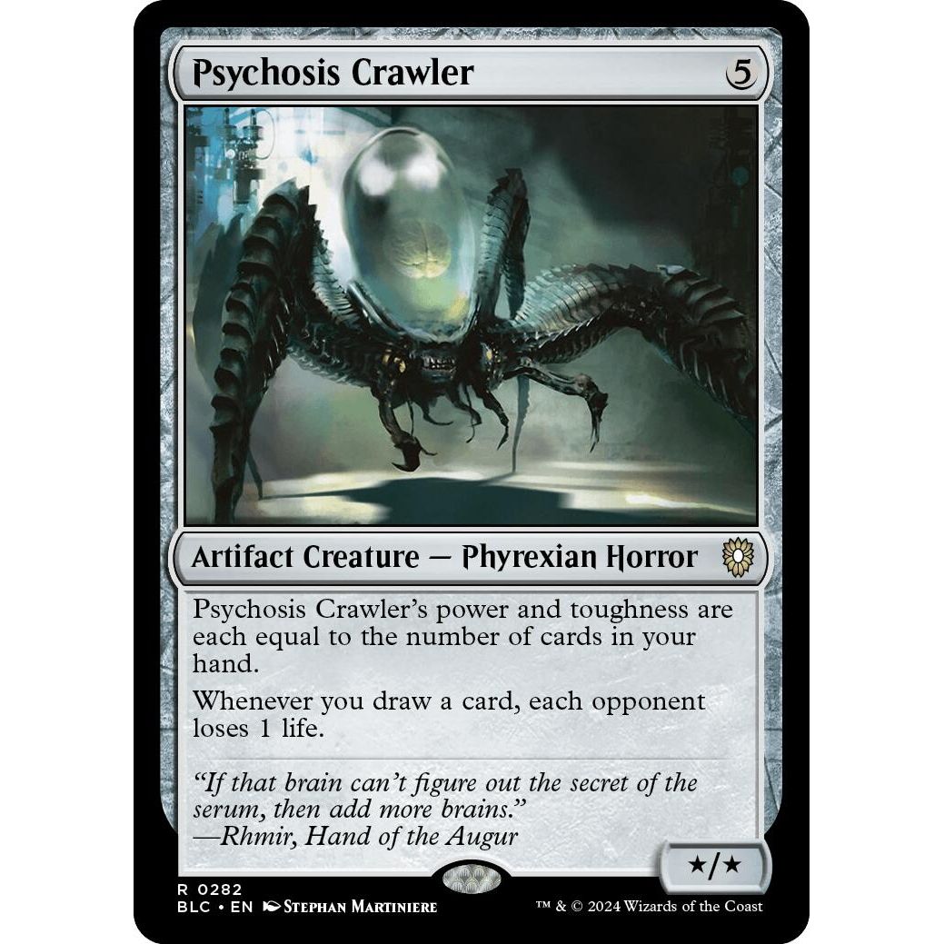 Image for Psychosis Crawler (282) (BLC) - Magic: The Gathering