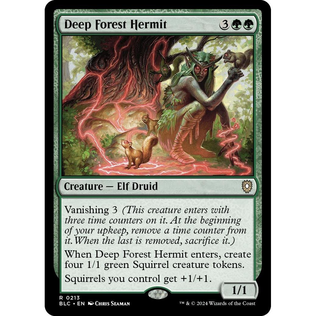Image for Deep Forest Hermit (213) (BLC) - Magic: The Gathering