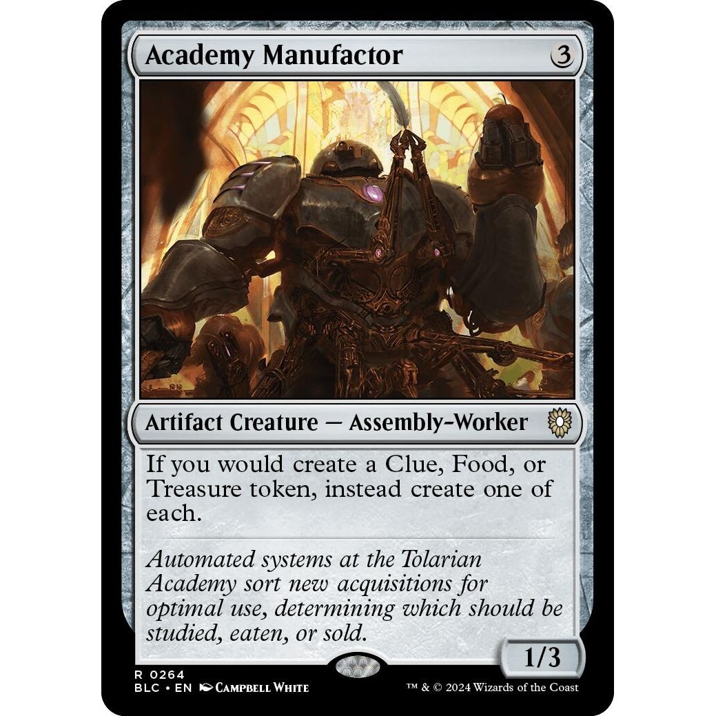 Image for Academy Manufactor (264) (BLC) - Magic: The Gathering