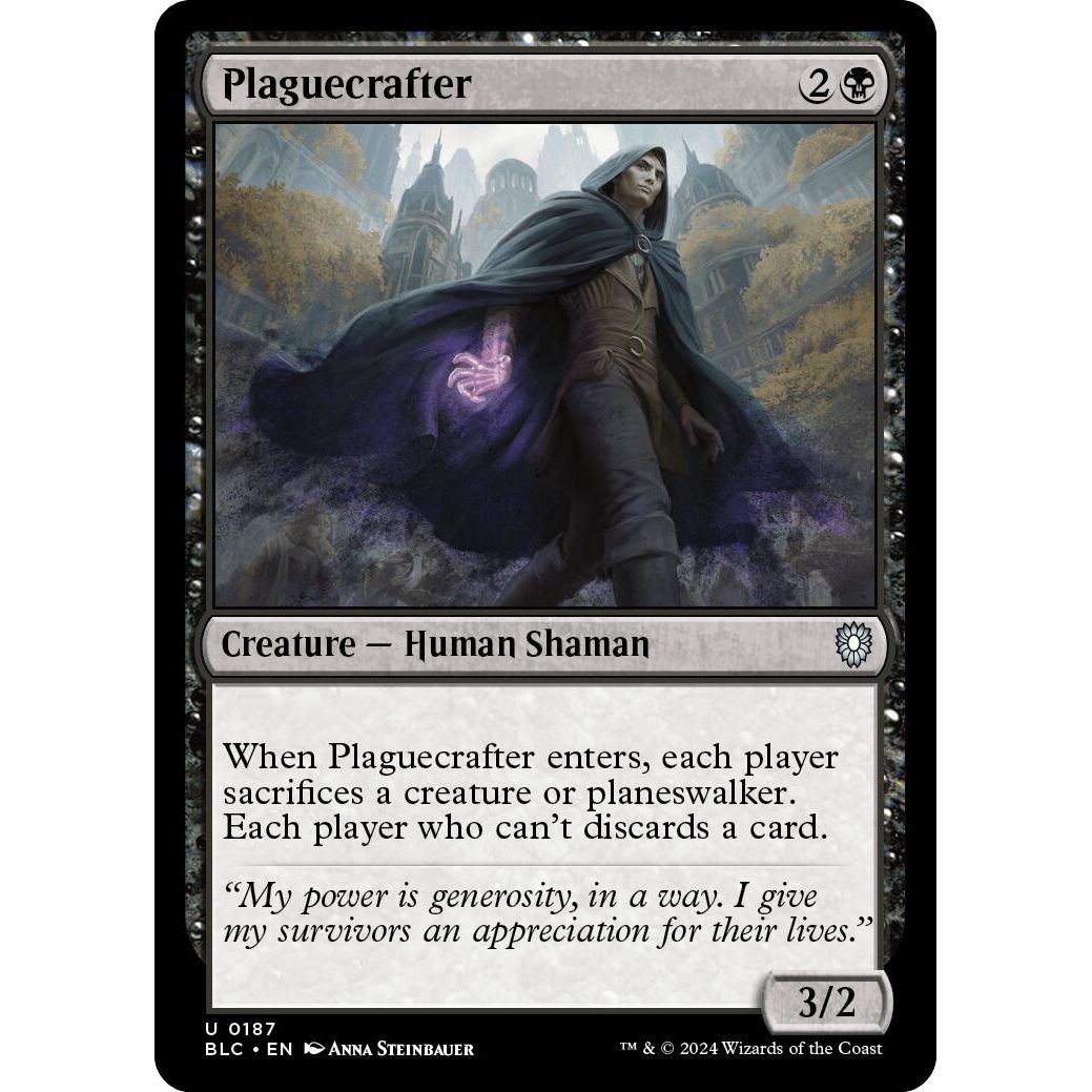 Image for Plaguecrafter (187) (BLC) - Magic: The Gathering