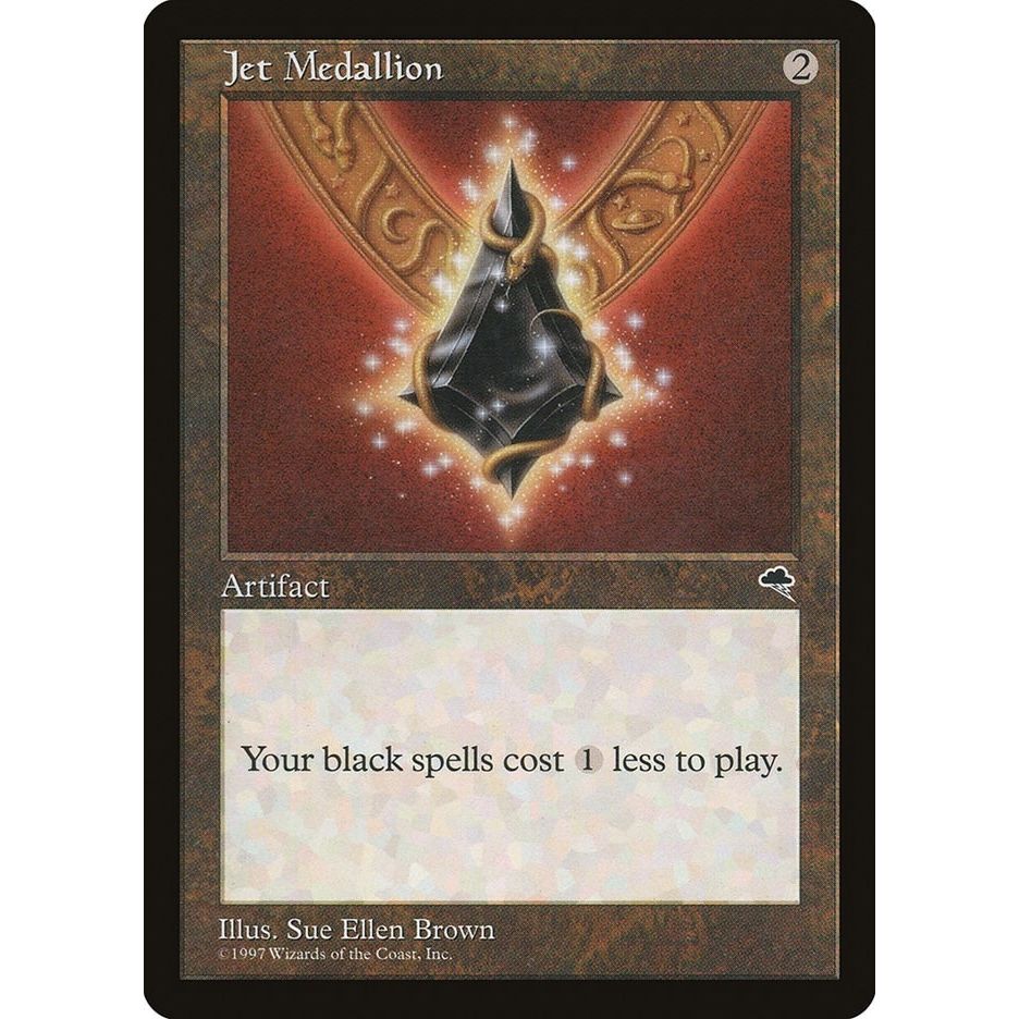 Image for Jet Medallion (292) (TMP) - Magic: The Gathering
