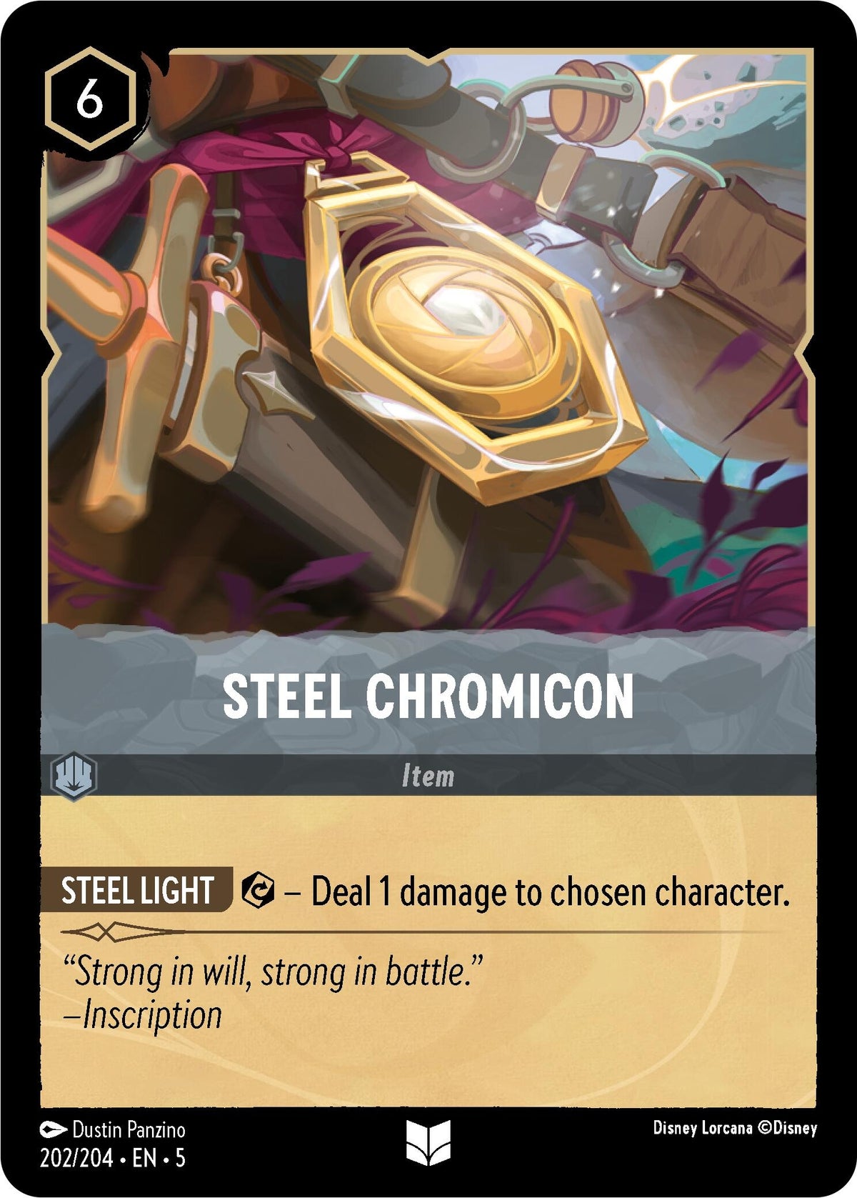 Image for Steel Chromicon (202/204) (5) - Disney Lorcana
