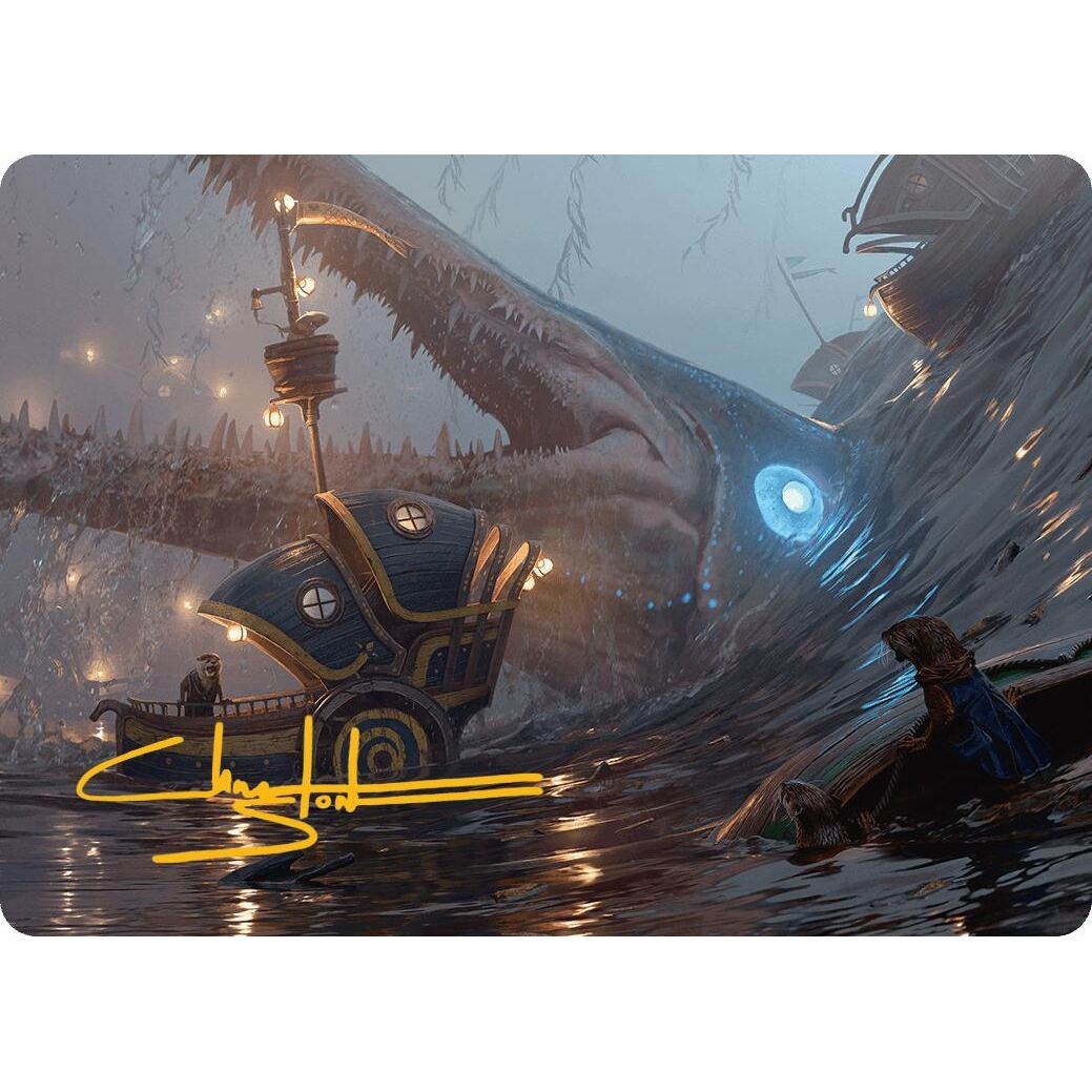 Image for Eluge, the Shoreless Sea Art Card (Gold-Stamped Signature) (6) (ASBLB) - Magic: The Gathering