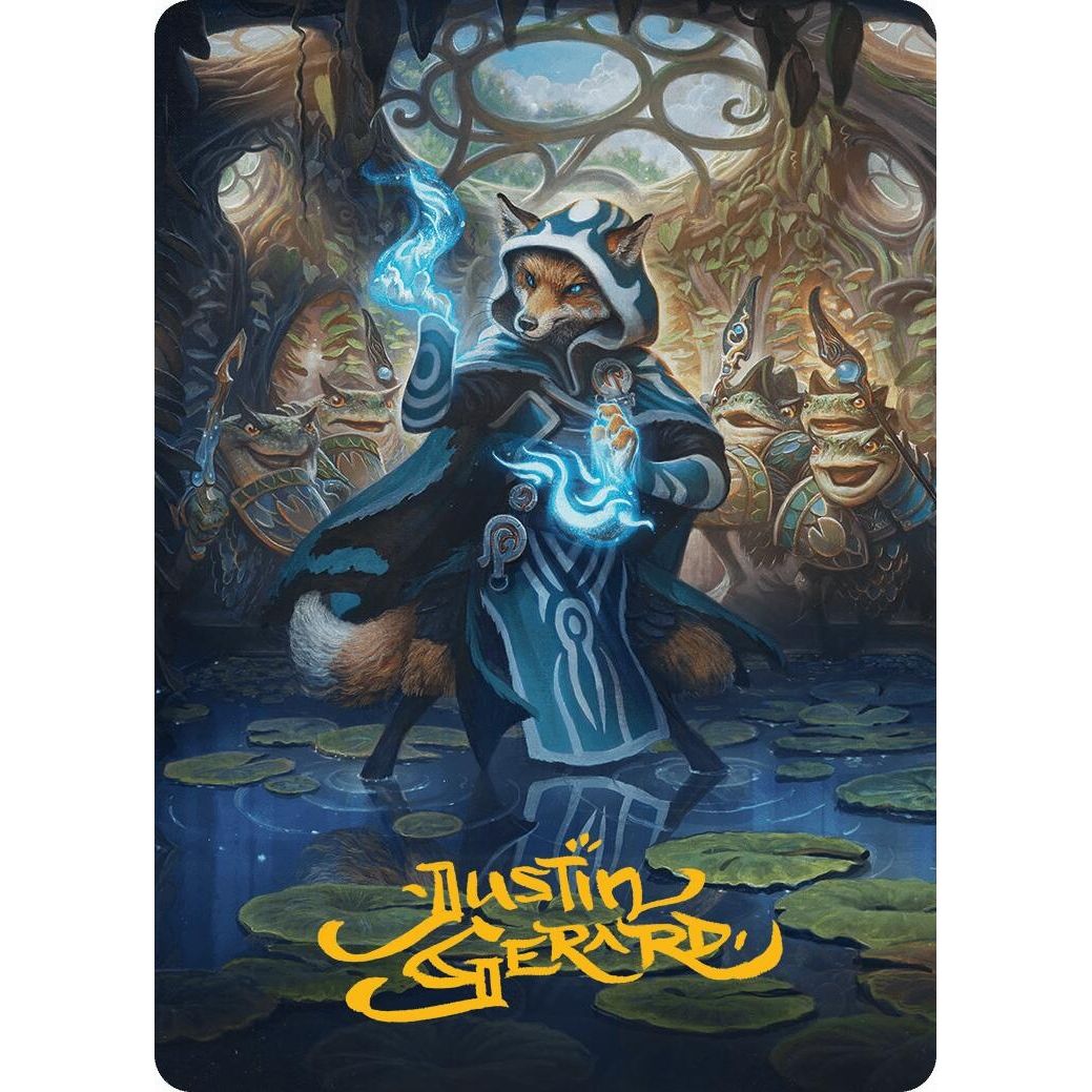 Image for Jace, the Mind Sculptor Art Card (Gold-Stamped Signature) (49) (ASBLB) - Magic: The Gathering