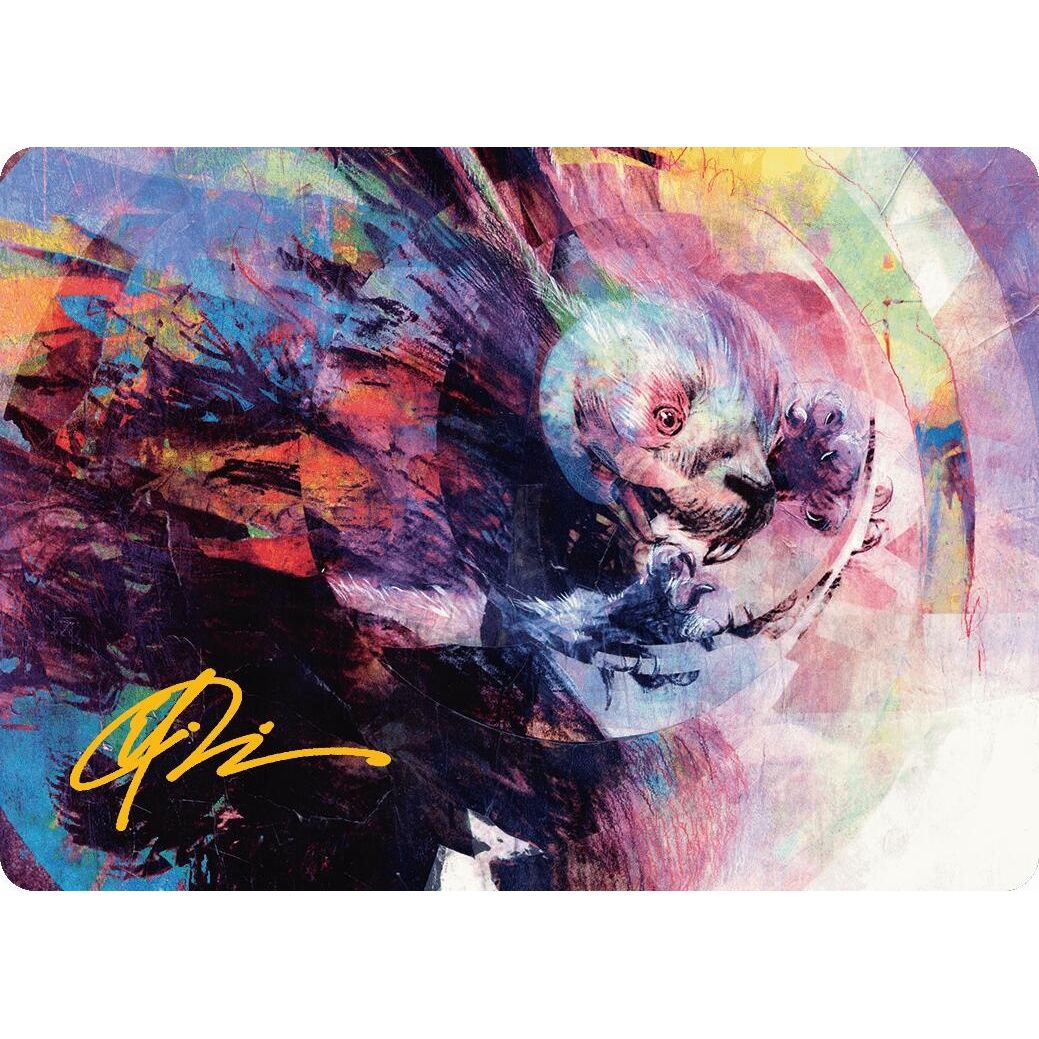 Image for Psychic Whorl Art Card (Gold-Stamped Signature) (15) (ASBLB) - Magic: The Gathering