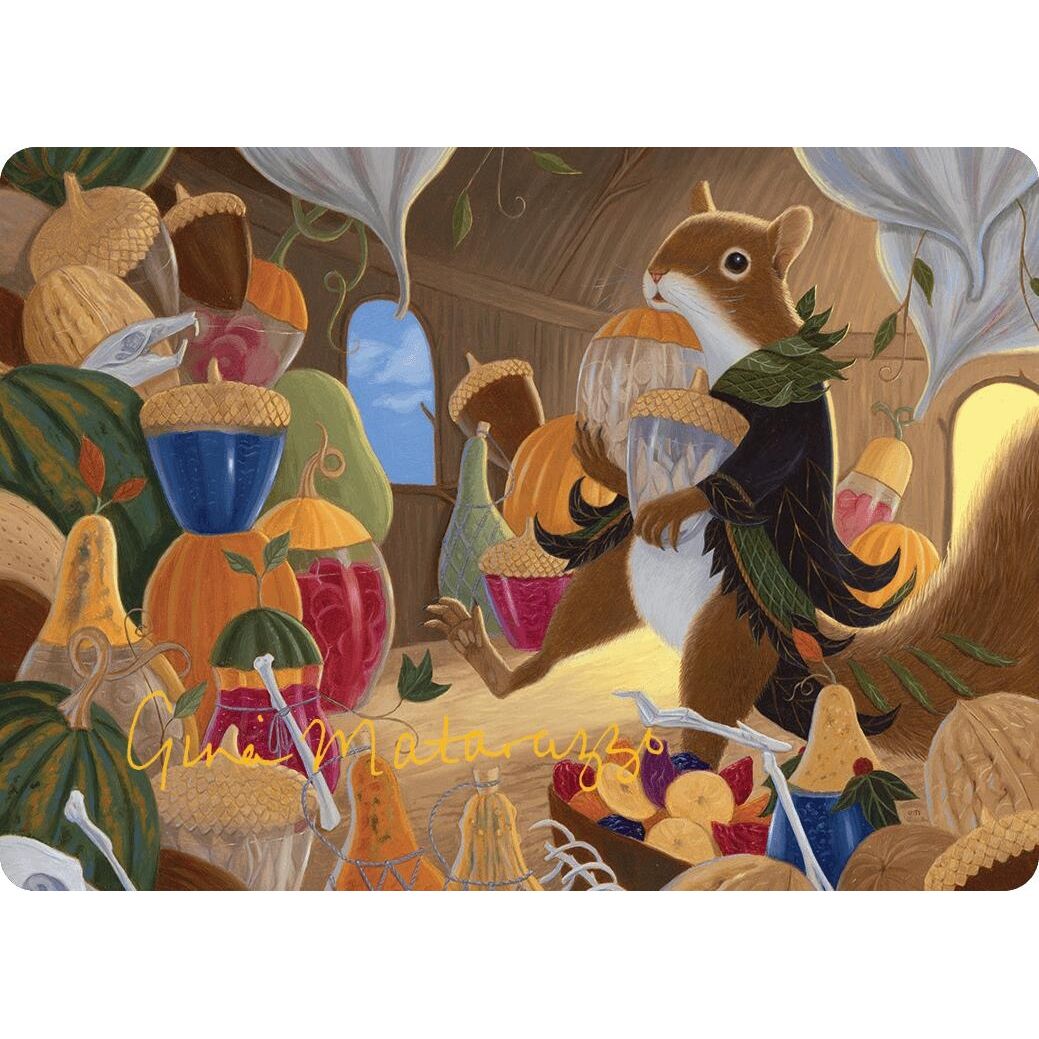Image for Stocking the Pantry Art Card (Gold-Stamped Signature) (24) (ASBLB) - Magic: The Gathering