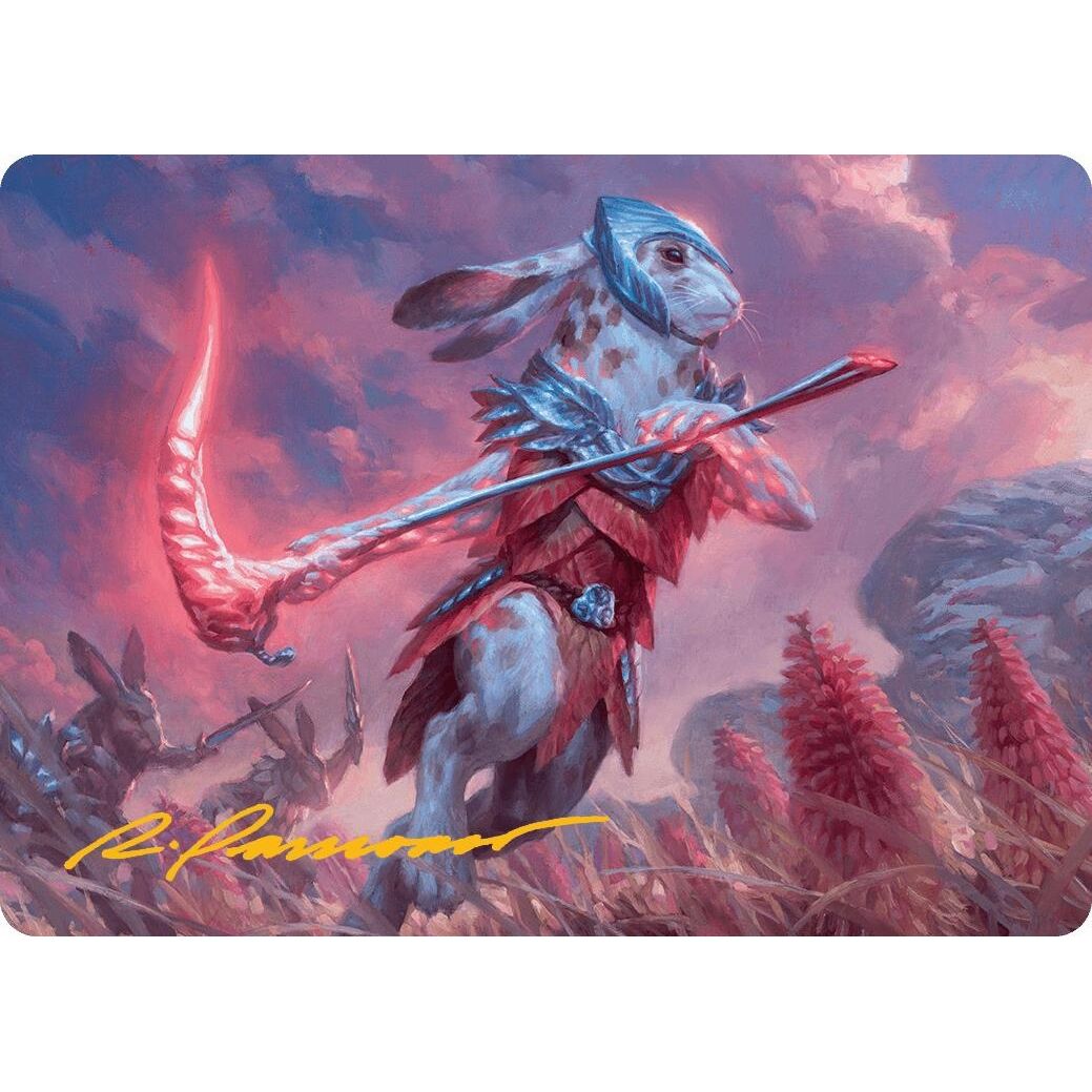 Image for Baylen, the Haymaker Art Card (Gold-Stamped Signature) (25) (ASBLB) - Magic: The Gathering