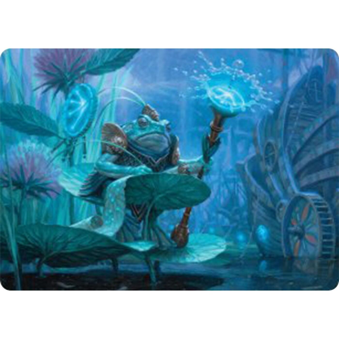Image for Dour Port-Mage Art Card (5) (ASBLB) - Magic: The Gathering