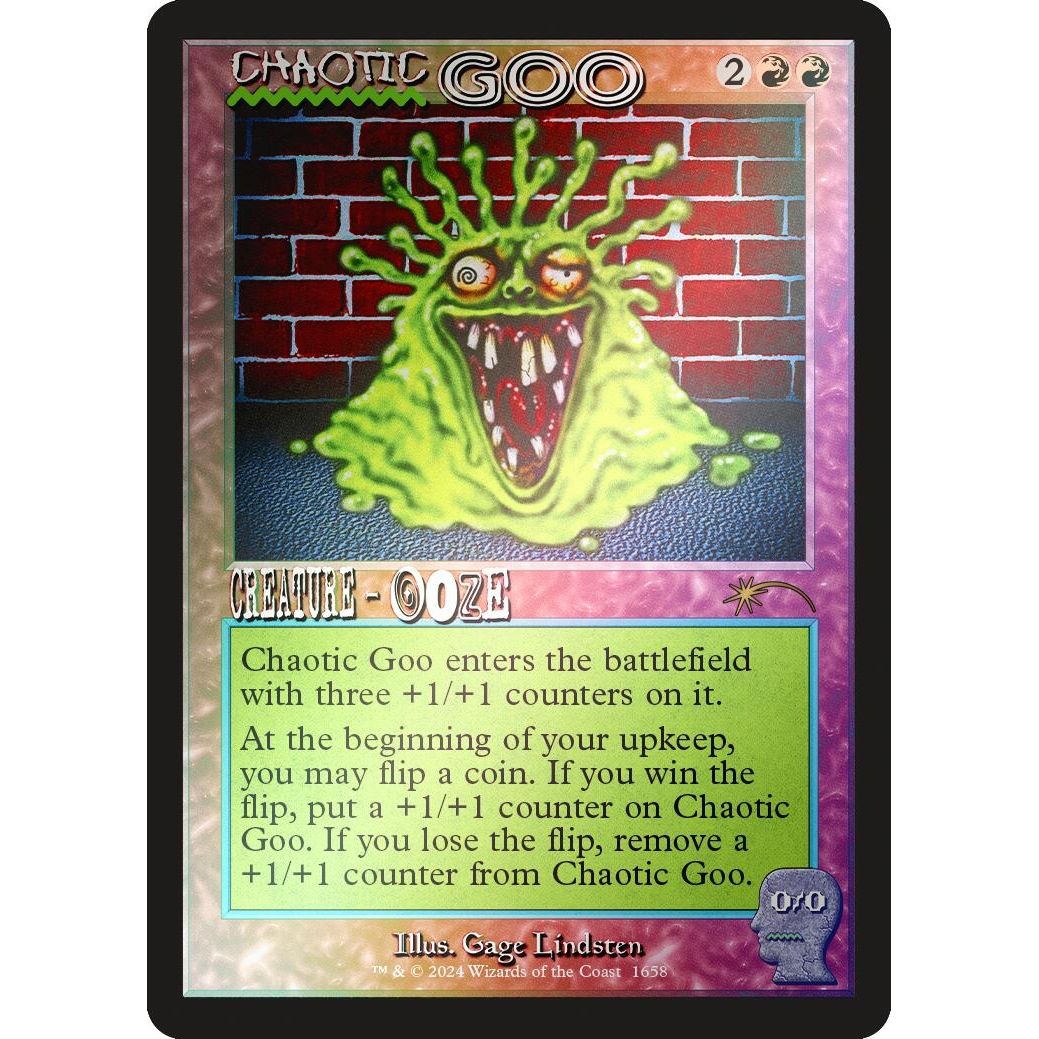 Image for Chaotic Goo (Rainbow Foil) (1658) (SLD) - Magic: The Gathering