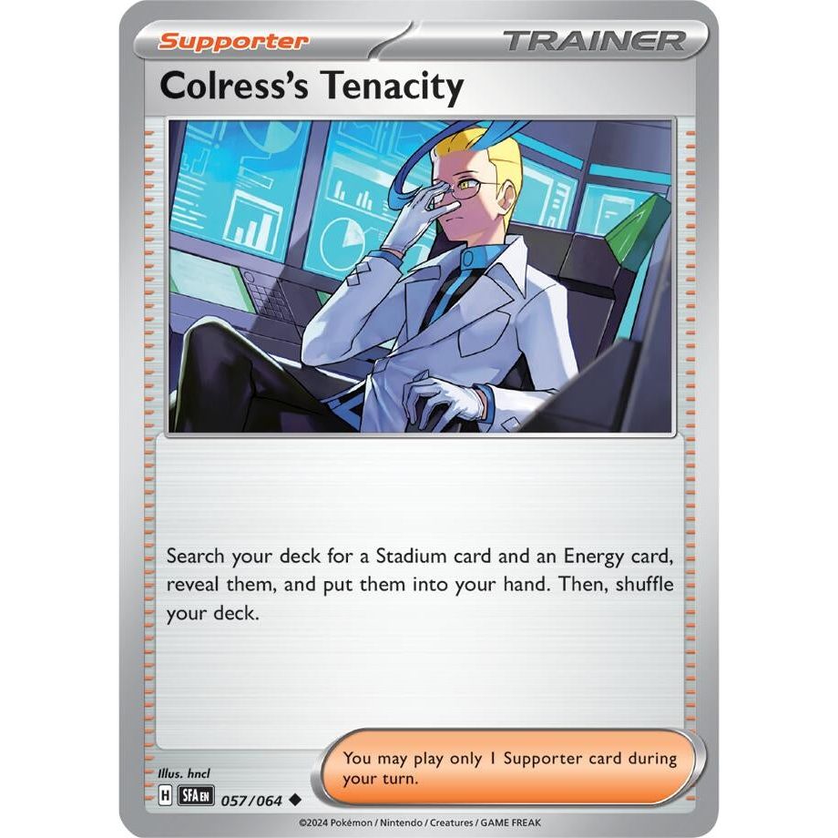 Image for Colress's Tenacity (057/064) (SFA) - Pokemon