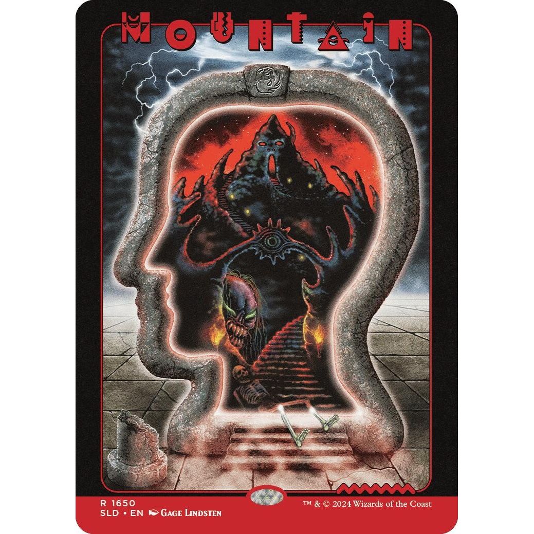 Image for Mountain (1650) (1650) (SLD) - Magic: The Gathering
