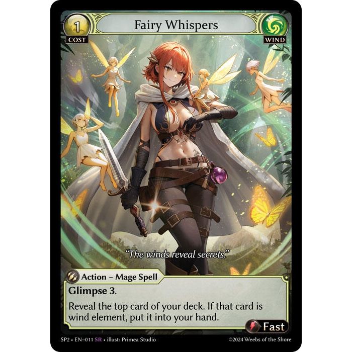 Image for Fairy Whispers (011) (SP2) - Grand Archive TCG