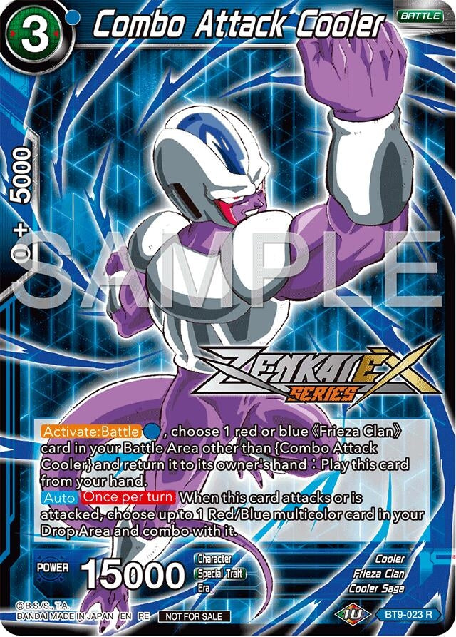 Image for Combo Attack Cooler (Event Pack 15) (BT9-023) (PR) - Dragon Ball Super: Masters