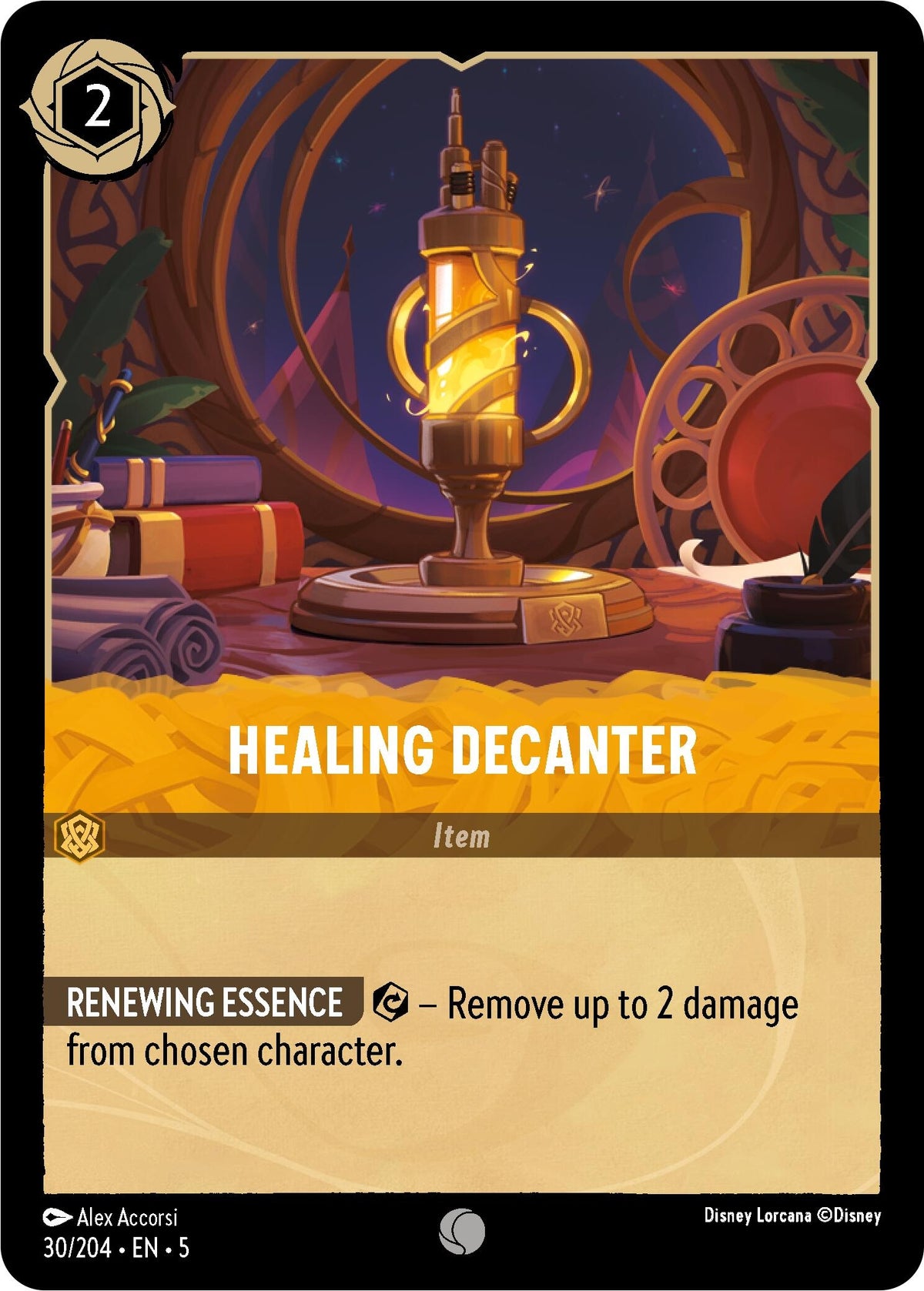 Image for Healing Decanter (30/204) (5) - Disney Lorcana