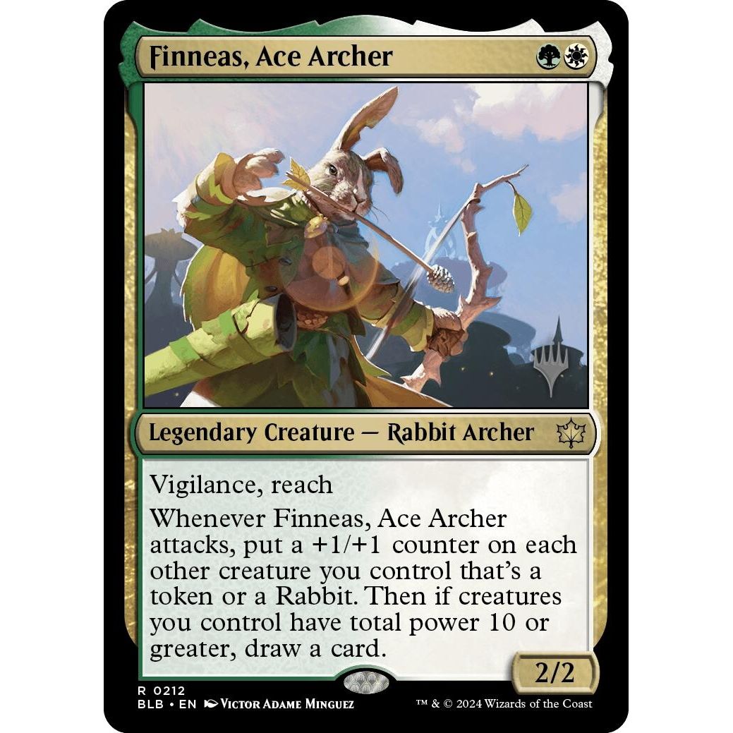 Image for Finneas, Ace Archer (212) (PPBLB) - Magic: The Gathering