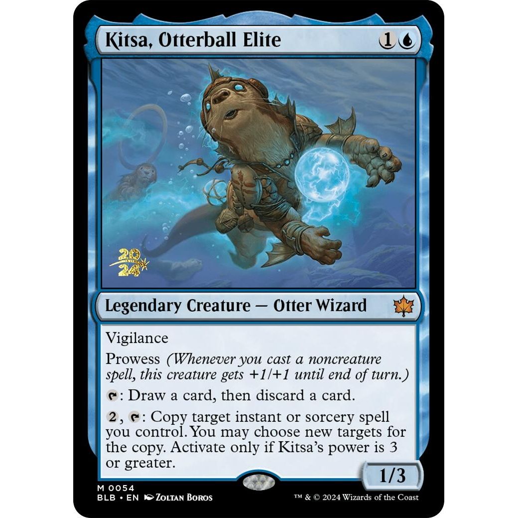 Image for Kitsa, Otterball Elite (54) (PRE) - Magic: The Gathering