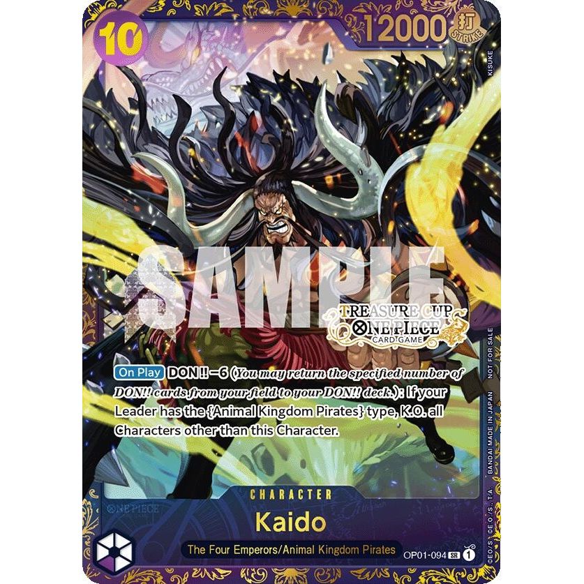 Image for Kaido (Treasure Cup) (OP01-094) (OP-PR) - One Piece Card Game