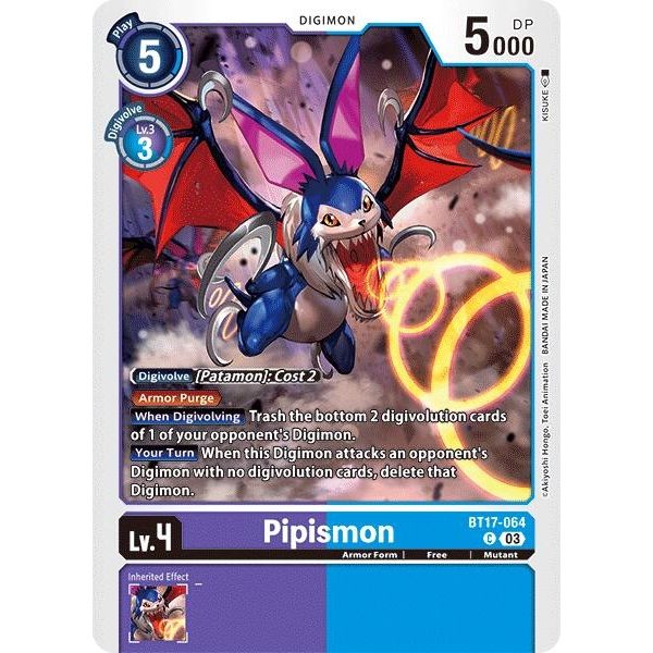 Image for Pipismon (BT17-064 C) (BT17) - Digimon Card Game