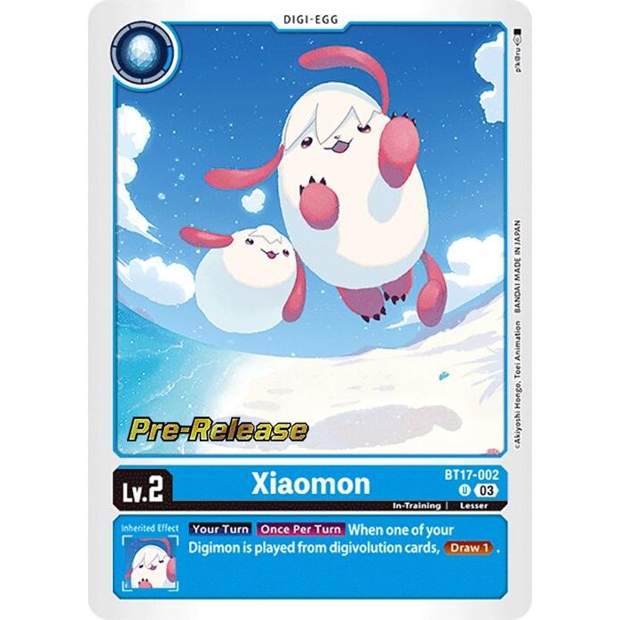 Image for Xiaomon (BT17-002 U) (BT17_PR) - Digimon Card Game
