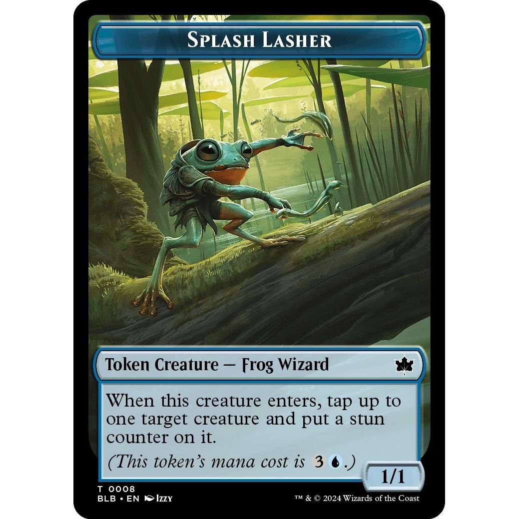 Image for Splash Lasher Token (8) (BLB) - Magic: The Gathering