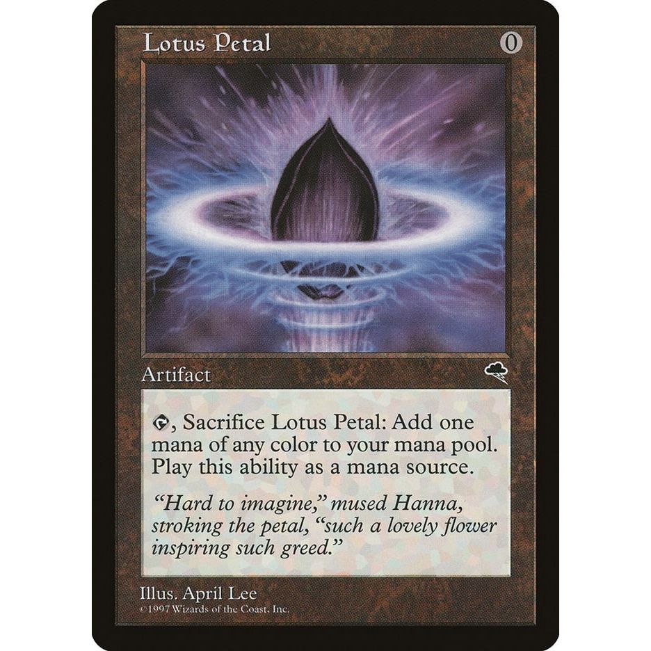 Image for Lotus Petal (294) (TMP) - Magic: The Gathering
