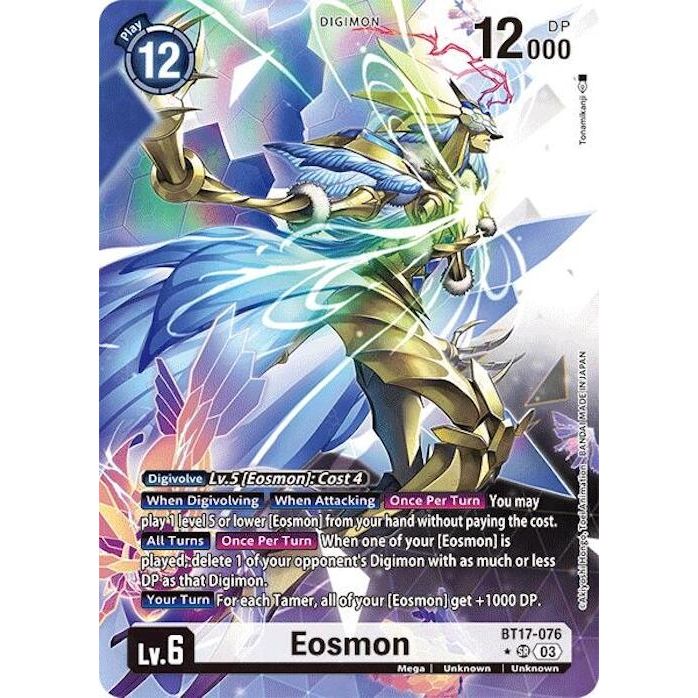 Image for Eosmon - BT17-076 (Alternate Art) (BT17-076 SR) (BT17) - Digimon Card Game