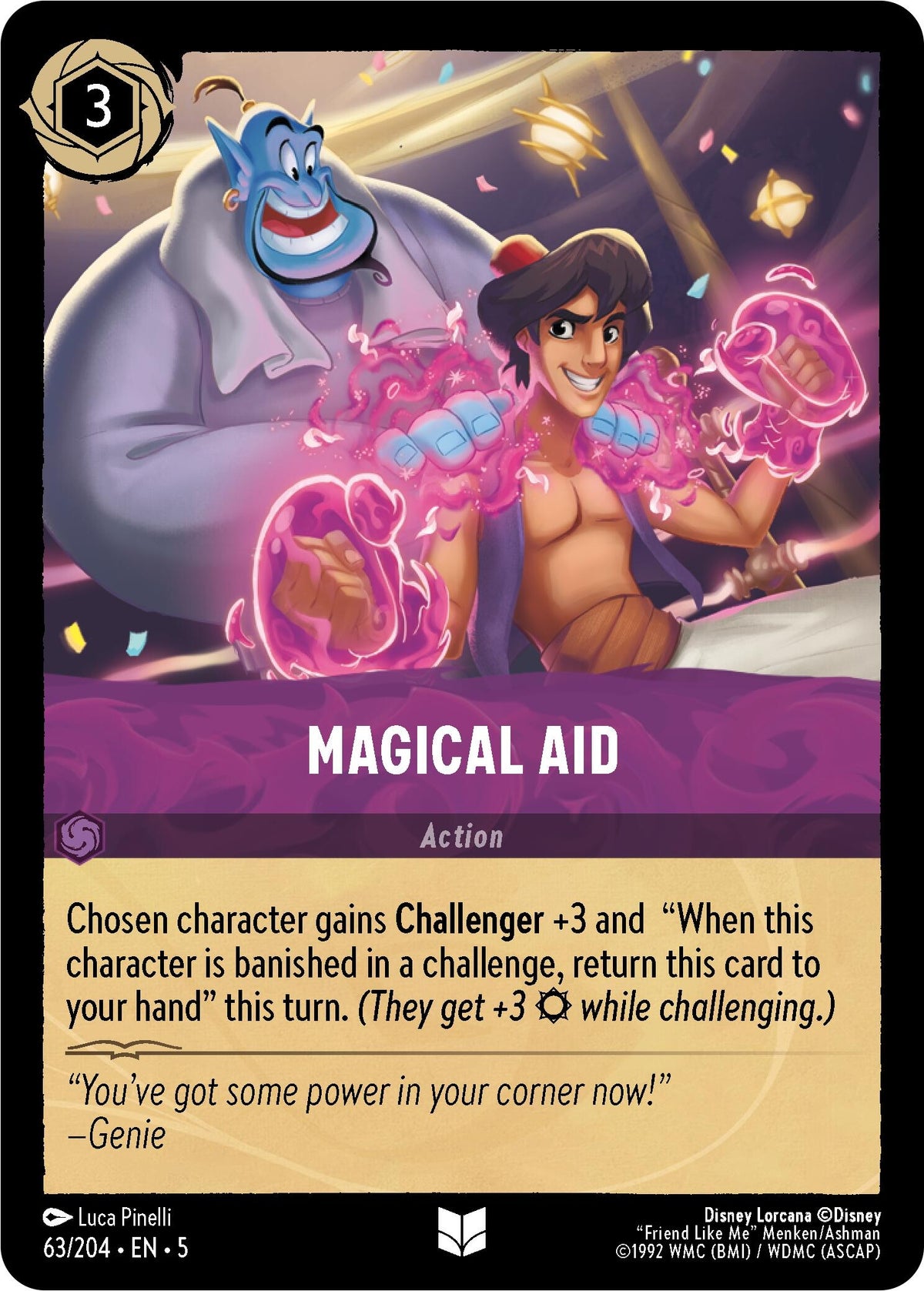 Image for Magical Aid (63/204) (5) - Disney Lorcana