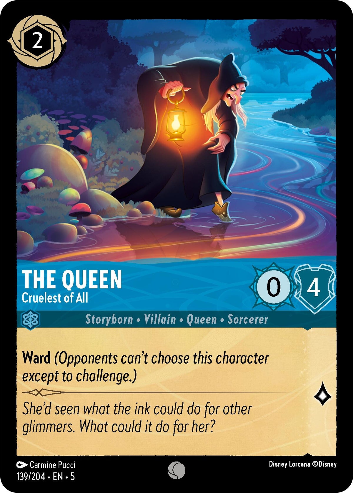 Image for The Queen - Cruelest of All (139/204) (5) - Disney Lorcana