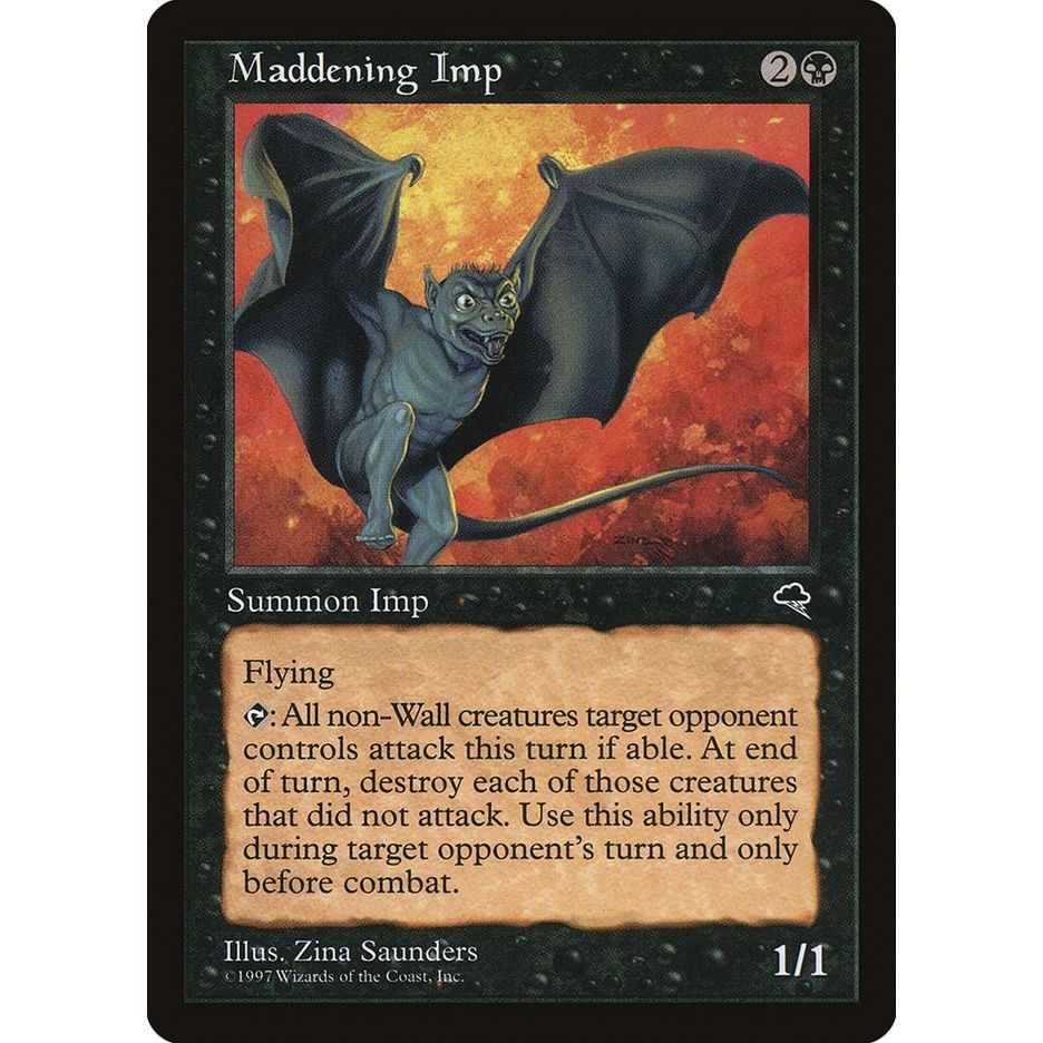 Image for Maddening Imp (143) (TMP) - Magic: The Gathering