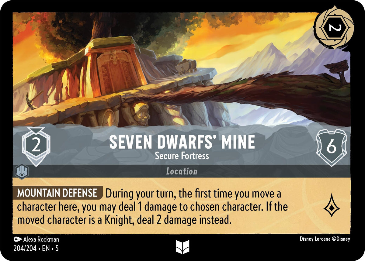 Image for Seven Dwarfs' Mine - Secure Fortress (204/204) (5) - Disney Lorcana