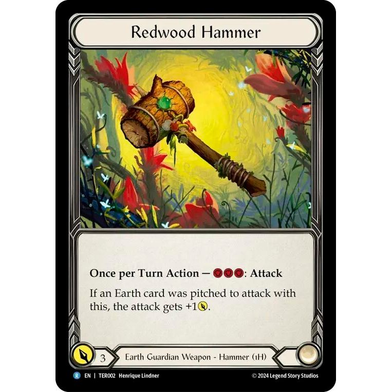 Image for Redwood Hammer (TER002) - Flesh and Blood TCG