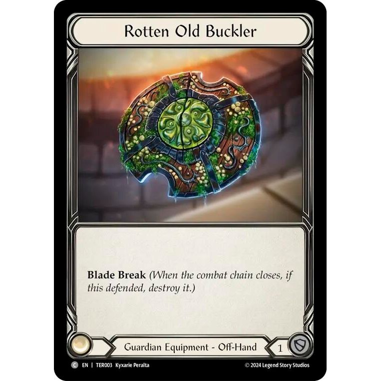 Image for Rotten Old Buckler (TER003) - Flesh and Blood TCG
