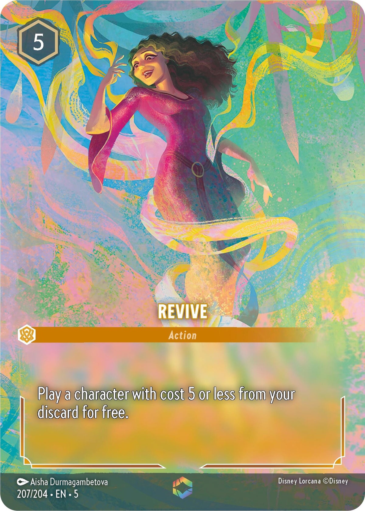Image for Revive (Enchanted) (207/204) (5) - Disney Lorcana