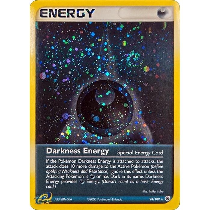 Image for Darkness Energy (Special) - 93/109 (Cosmos Holo) (93/109) (PR) - Pokemon