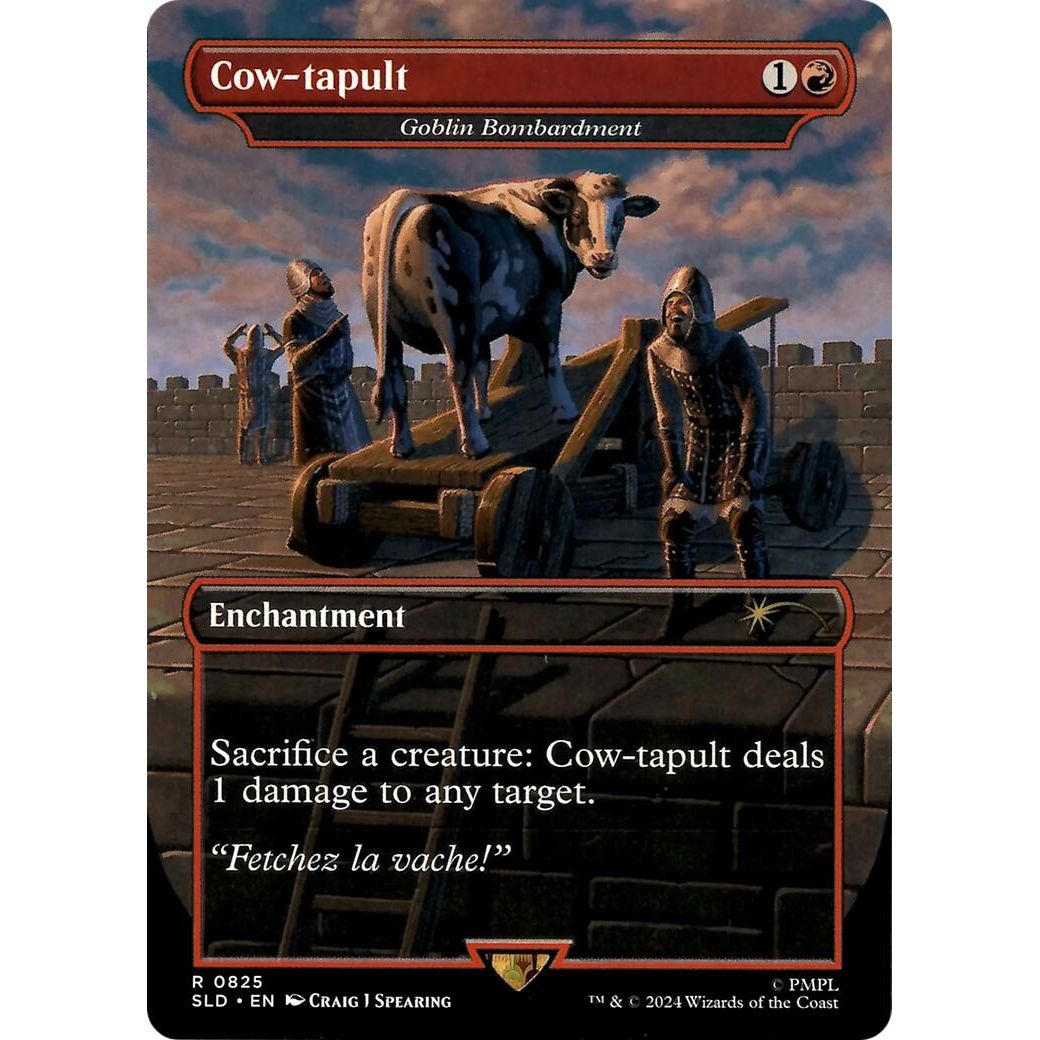 Image for Cow-tapult - Goblin Bombardment (825) (SLD) - Magic: The Gathering